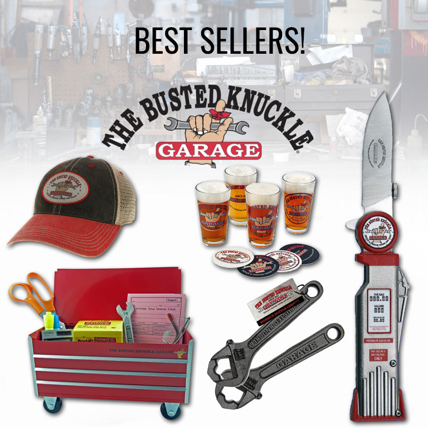 Busted Knuckle Garage Car Guy Gifts - Best Sellers