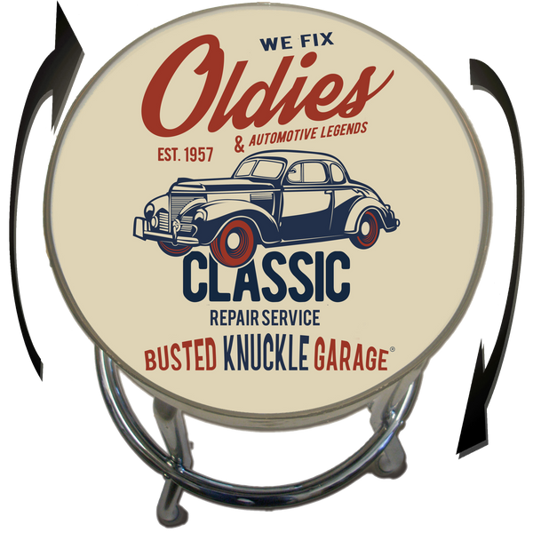 Busted Knuckle Garage Bar Stool Busted Knuckle Garage Gifts & Gear