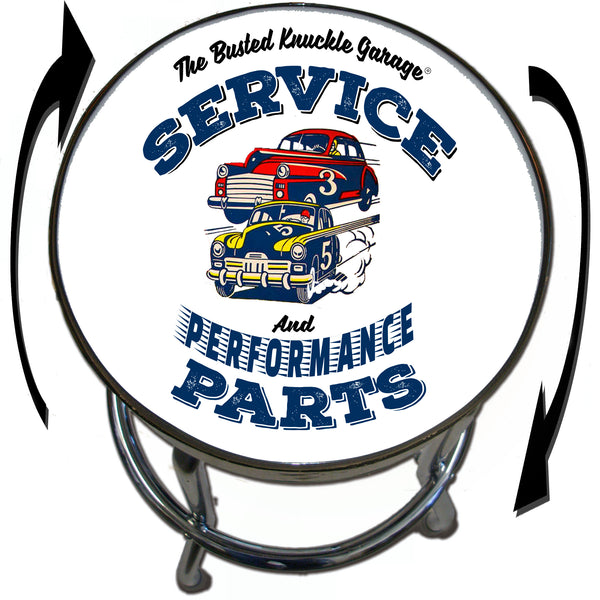 Busted Knuckle Garage Work Shop Bar Stool Busted Knuckle Garage Gifts & Gear