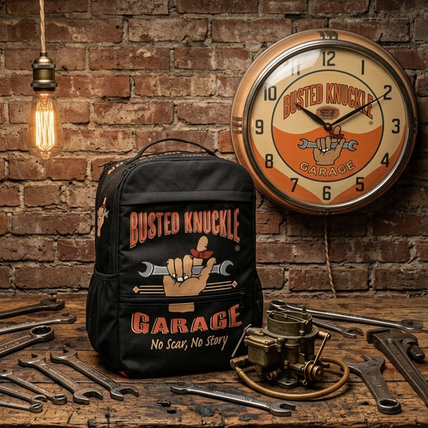 Busted Knuckle Garage Carguy Backpack Version II