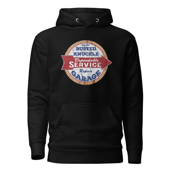 Jordan - Men - Pullover Hoodie - Black/White – Nohble