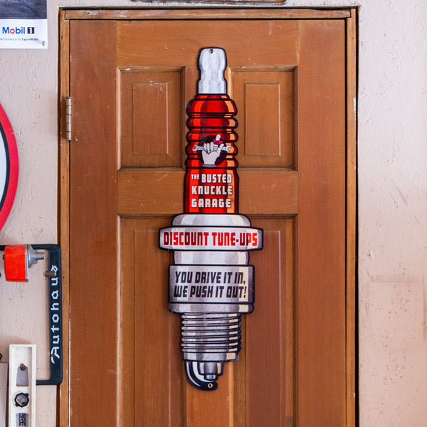 Auto Parts Garage Sign Busted Knuckle Garage Busted Knuckle Garage