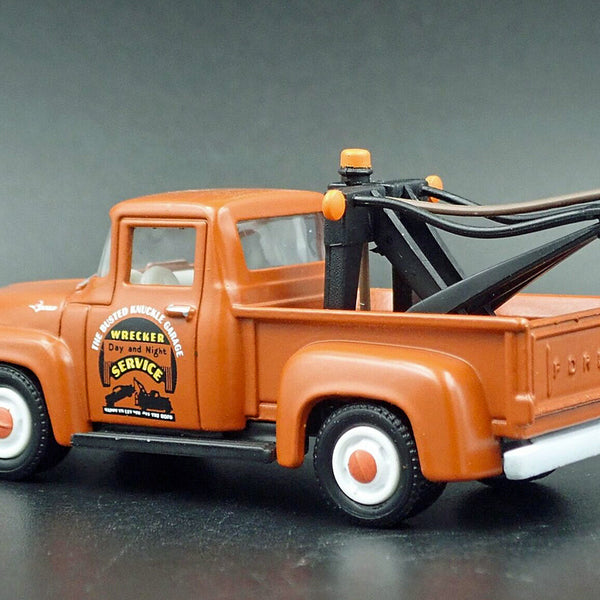 Busted Knuckle Garage Tow Truck Guy 164 Scale 1956 Ford Tow Truck Col