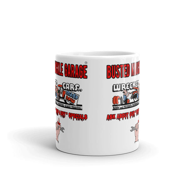 Busted Knuckle Garage Speed Shop Coffee Mug - Busted Knuckle