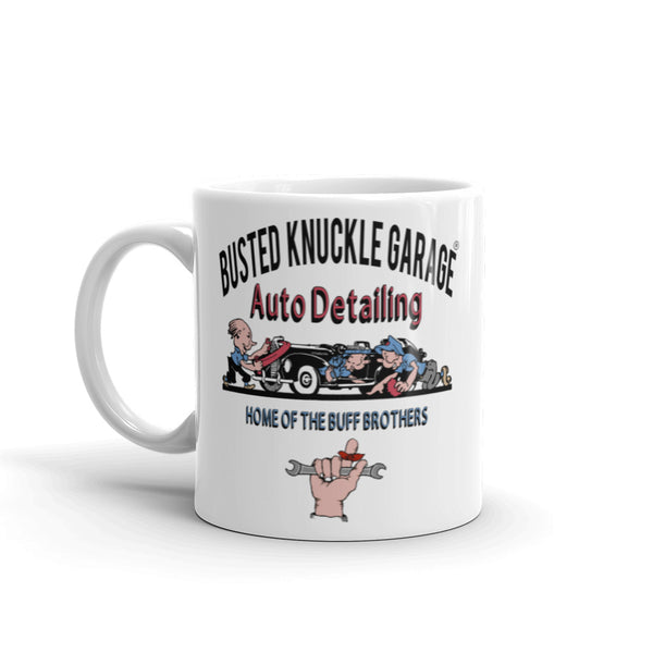 Busted Knuckle Garage Speed Shop Coffee Mug - Busted Knuckle