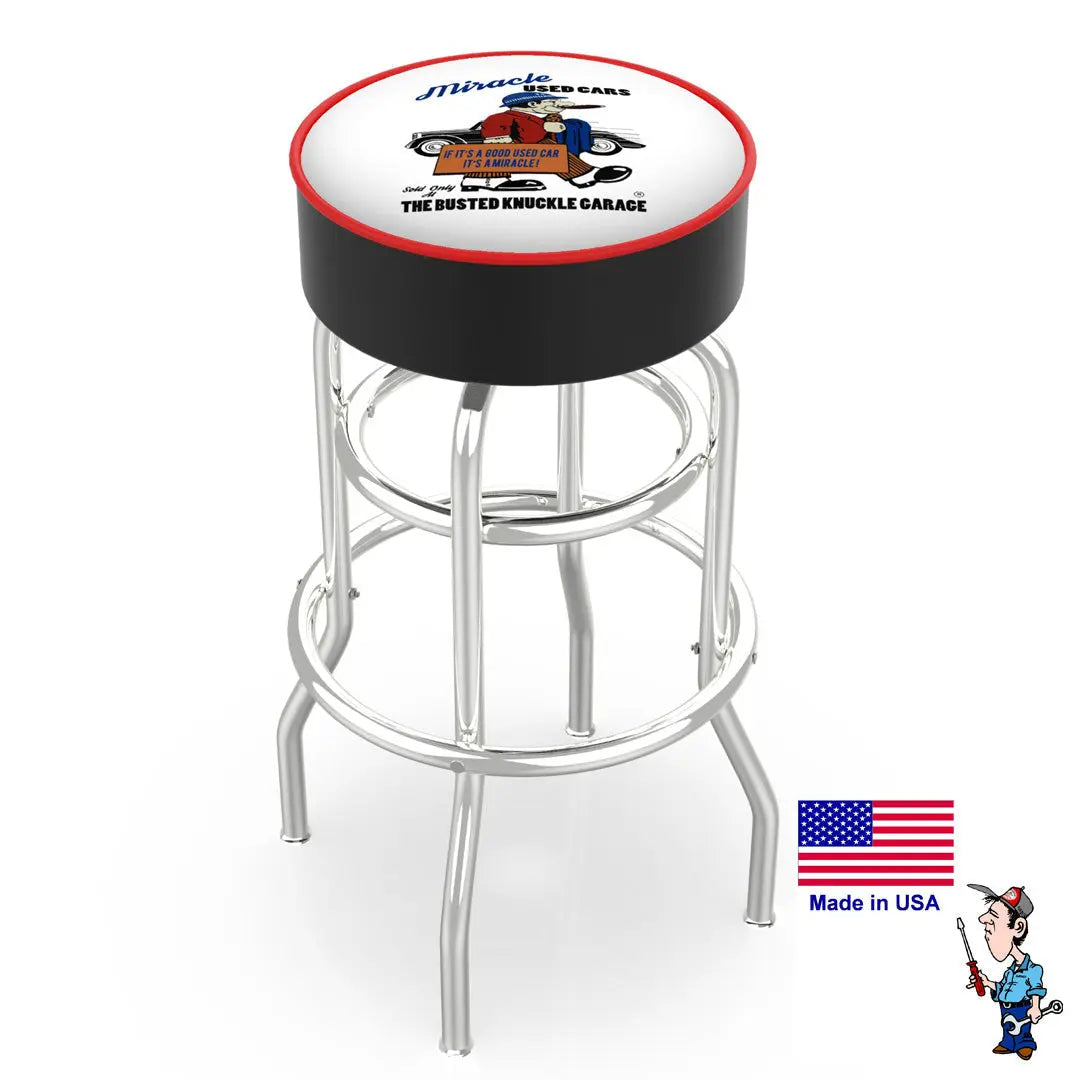 Busted Knuckle Garage Carguy Used Cars Barstool Holland Bar Stool Co.