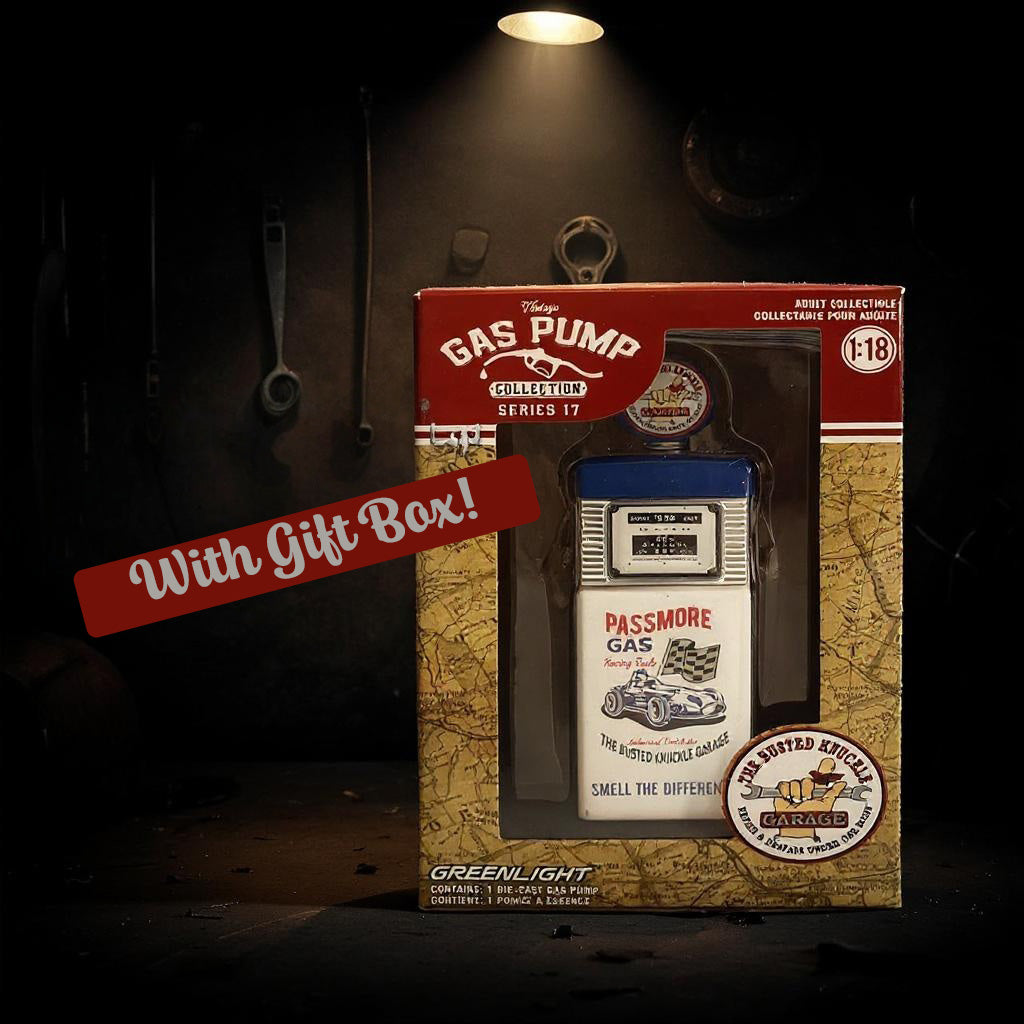 Busted Knuckle Garage Carguy Collectible 1/18 Scale Gas Pump