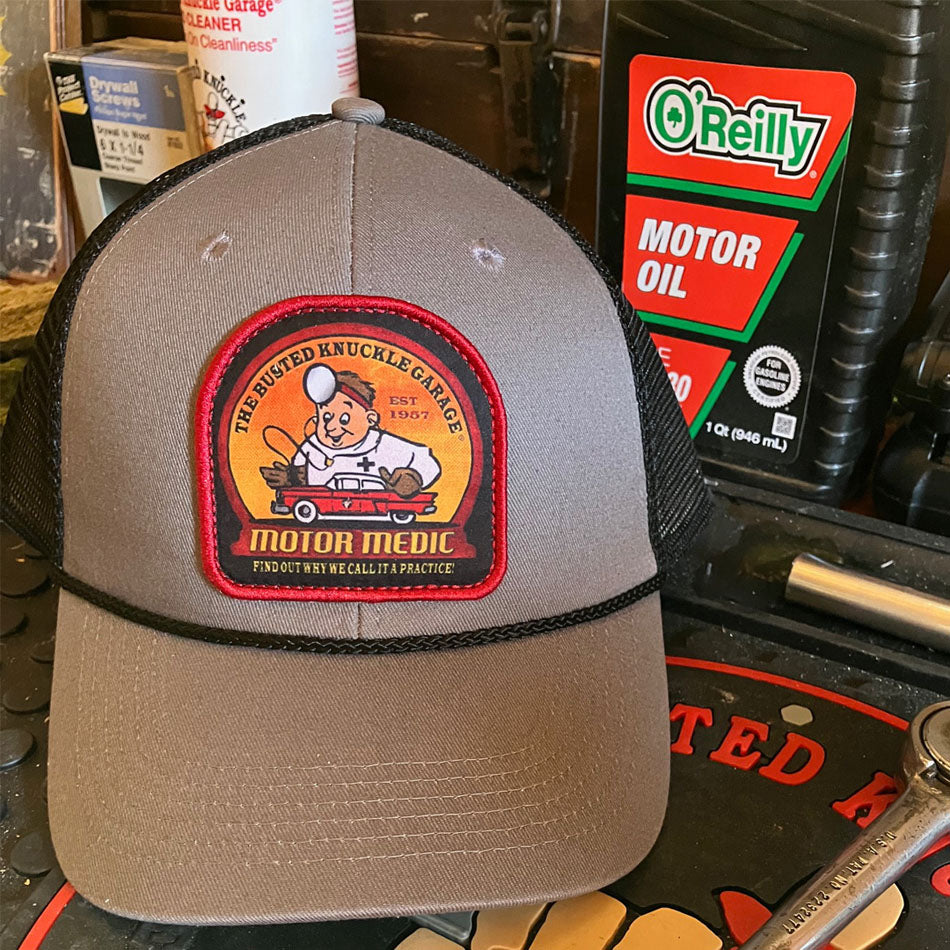 Busted Knuckle Garage Carguy &quot;Motor Medic&quot; Cap