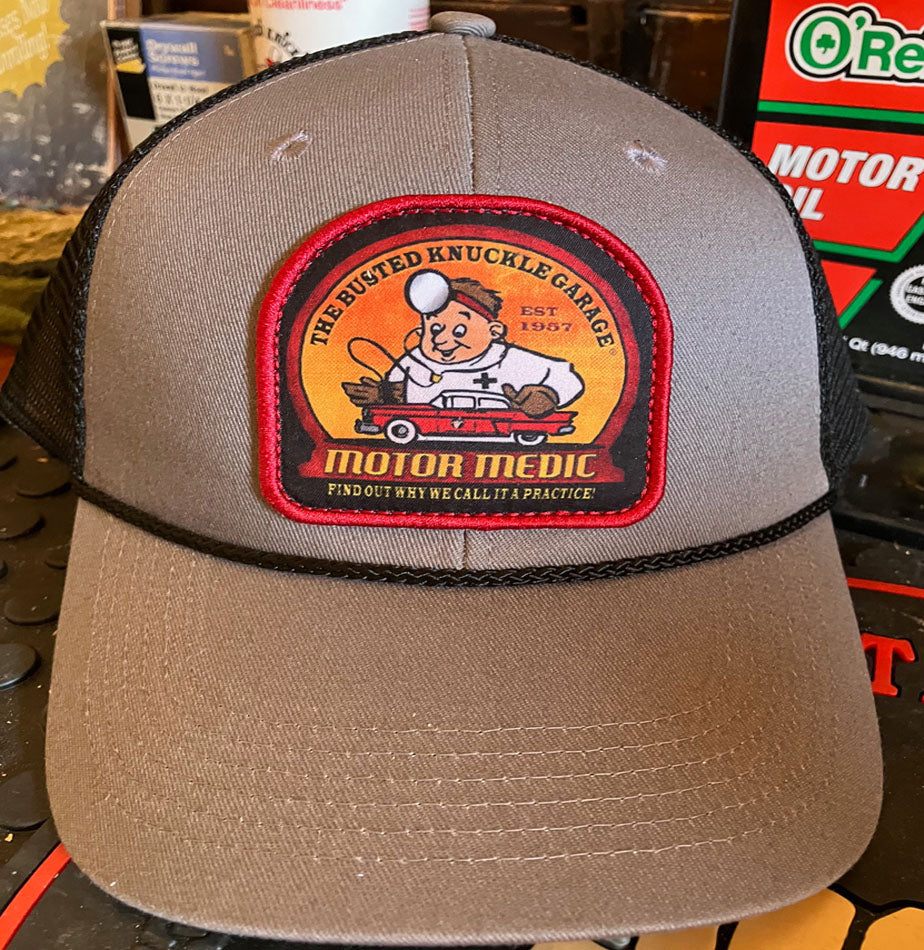 Busted Knuckle Garage Carguy &quot;Motor Medic&quot; Cap