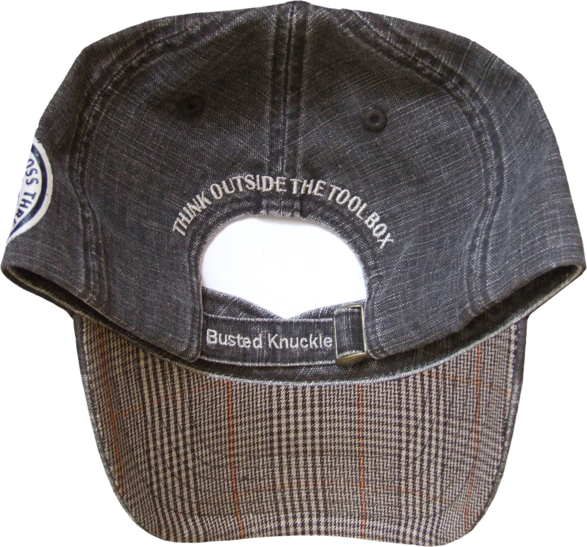 Busted Knuckle Garage Car Guy Cross Threading Ball Cap