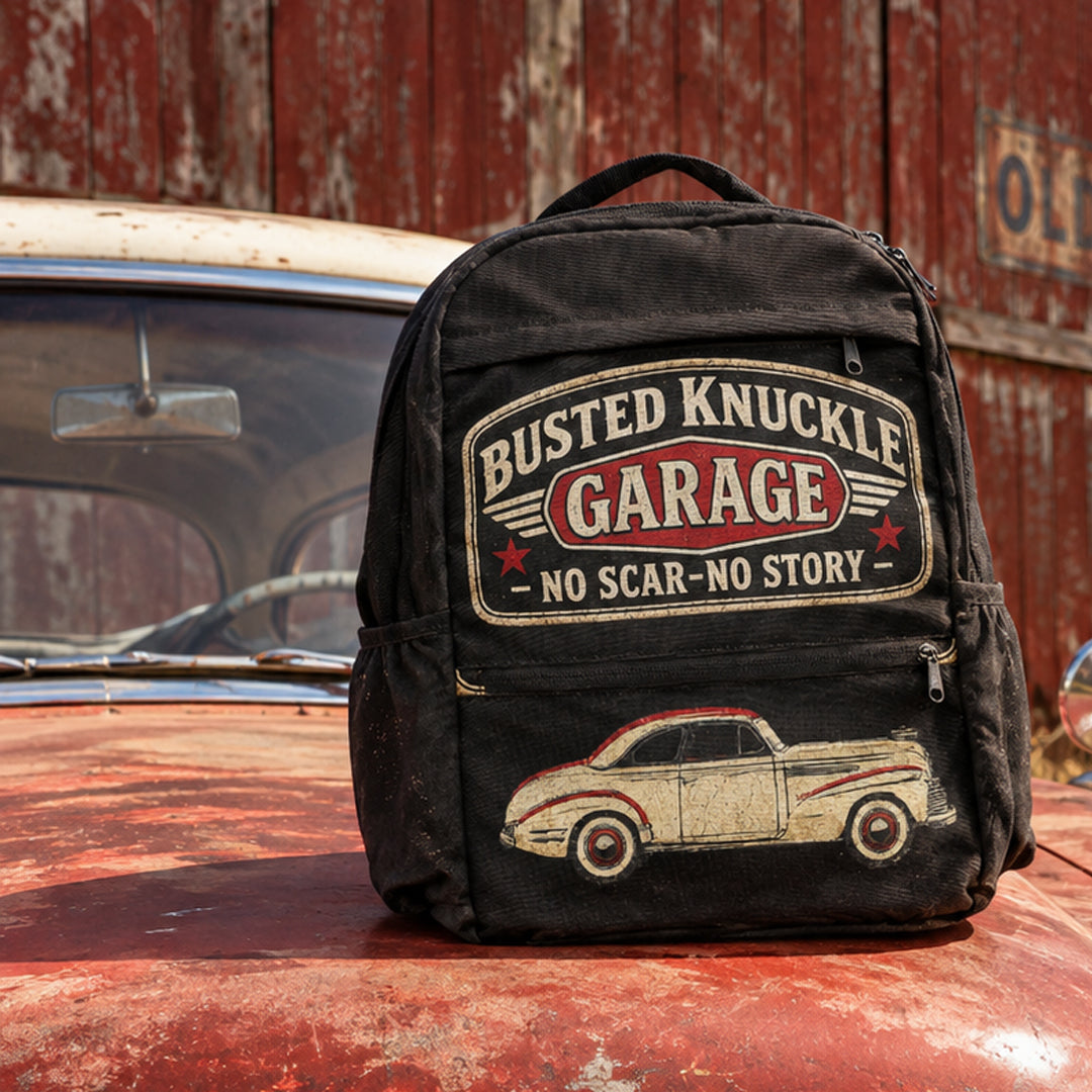 Busted Knuckle Garage Carguy Backpack Version I