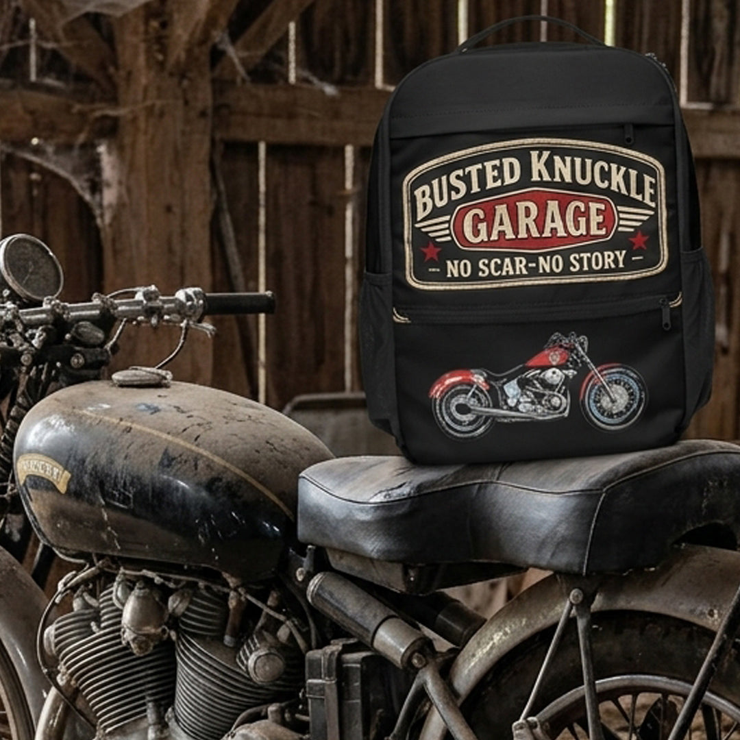 Busted Knuckle Garage Carguy Backpack Version VII