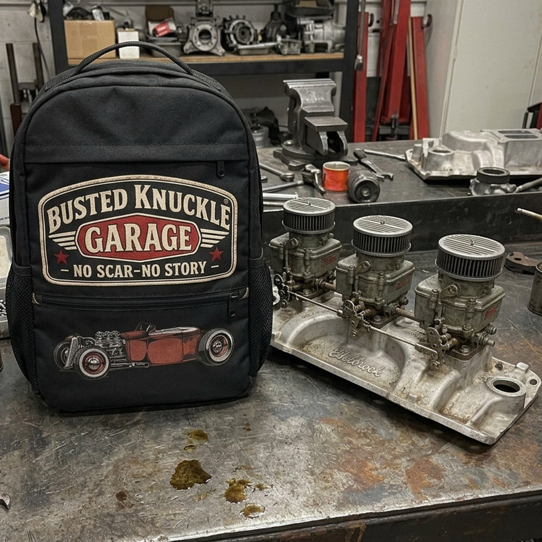 Busted Knuckle Garage Carguy Backpack Version VI