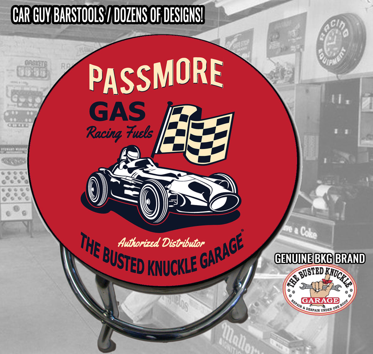 Busted Knuckle Garage Carguy Collectible 1/18 Scale Gas Pump