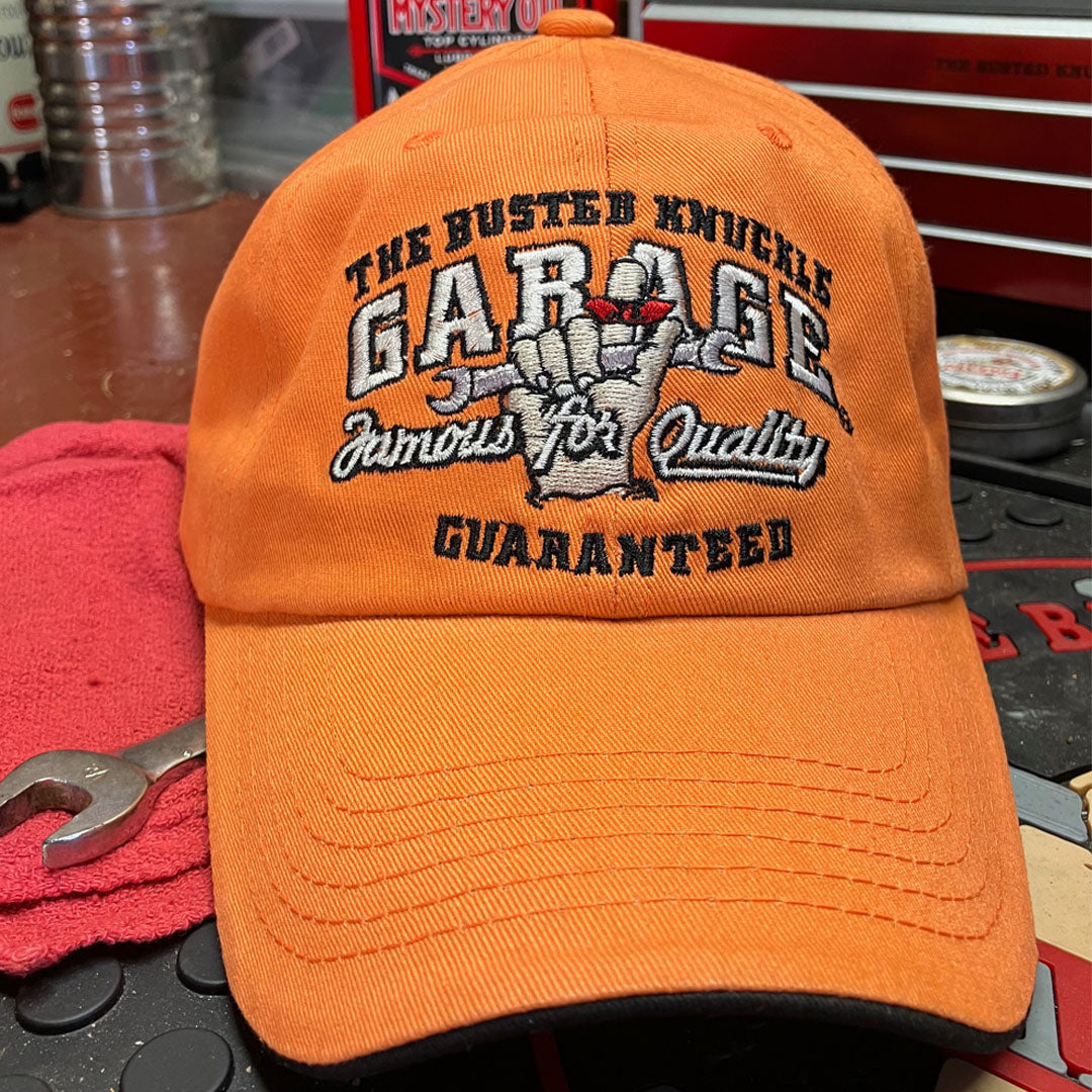 Busted Knuckle Garage Car Guy Quality Guaranteed Ball Cap