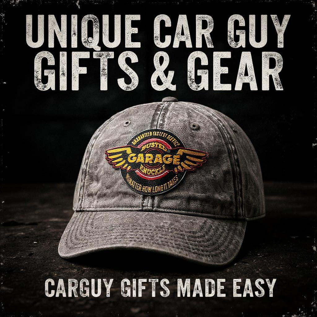 Busted Knuckle Garage Carguy &quot;Fastest Service&quot; Vintage Cotton Twill Cap