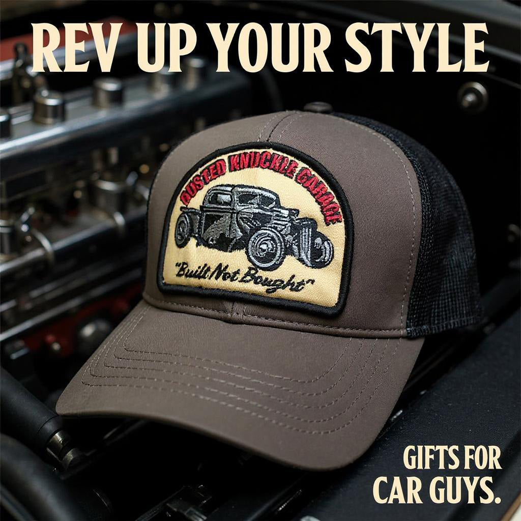 Busted Knuckle Garage Carguy &quot;Built Not Bought&quot; Cap