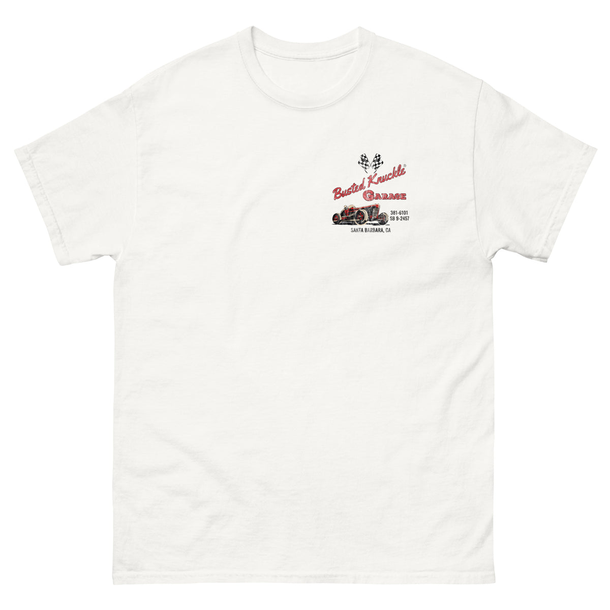 Busted Knuckle Garage California Speed Shop 2-Sided T-Shirt
