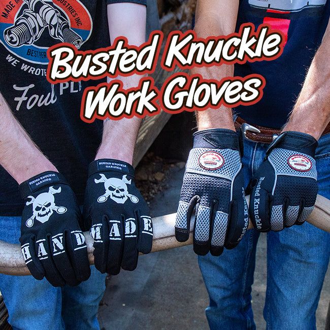 Automotive Metal Shop Signs / Busted Knuckle Garage Busted Knuckle