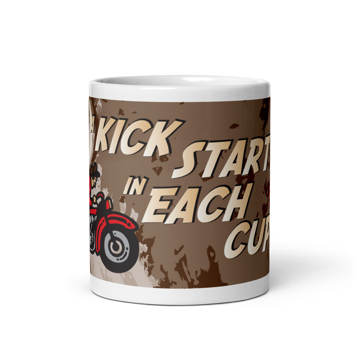 Busted Knuckle Garage Motorcycle Biker Coffee Mug