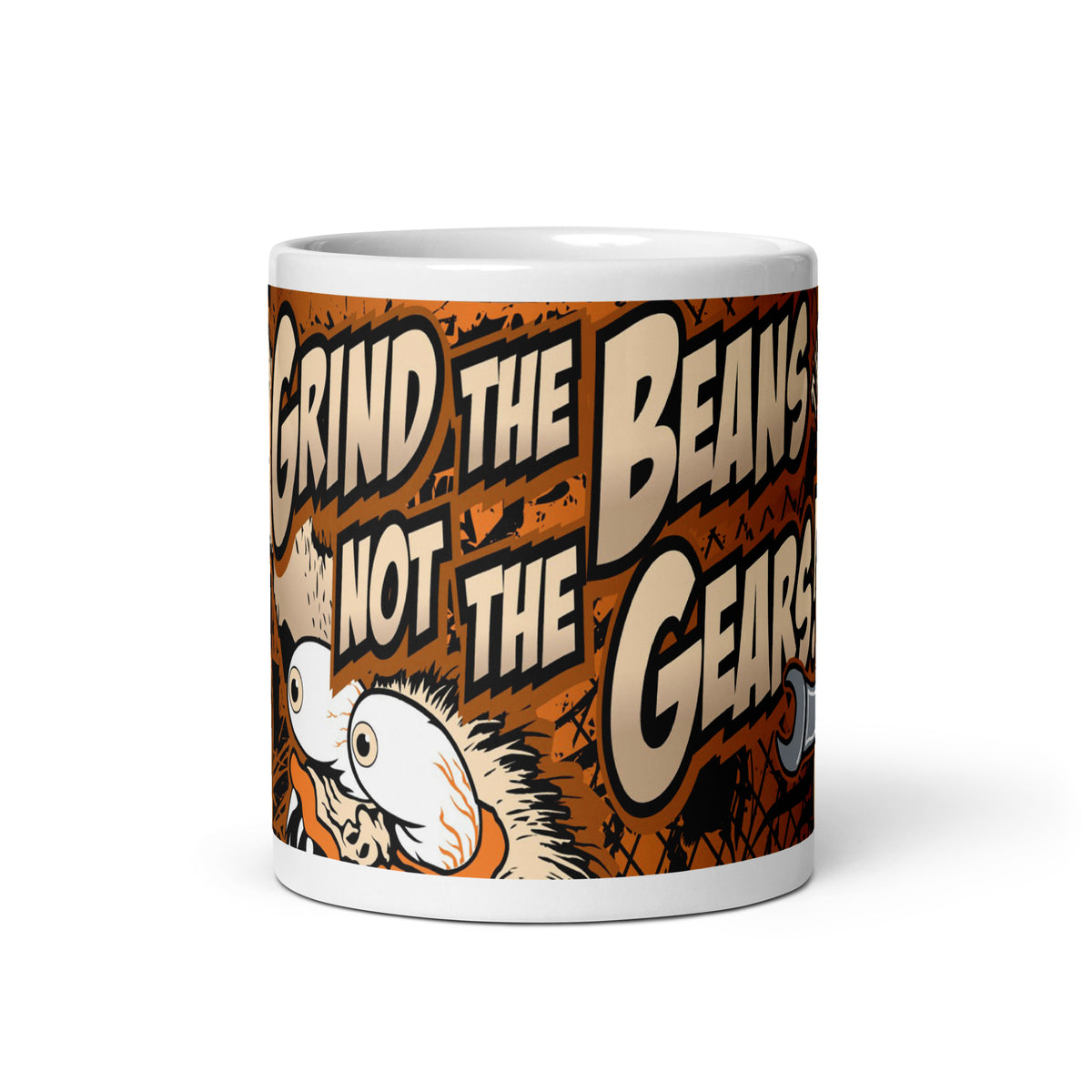 Busted Knuckle Garage Bang Shift Car Guy Coffee Mug