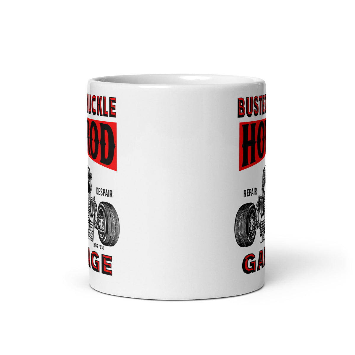 Busted Knuckle Garage Carguy Classic Hotrod Coffee Mug