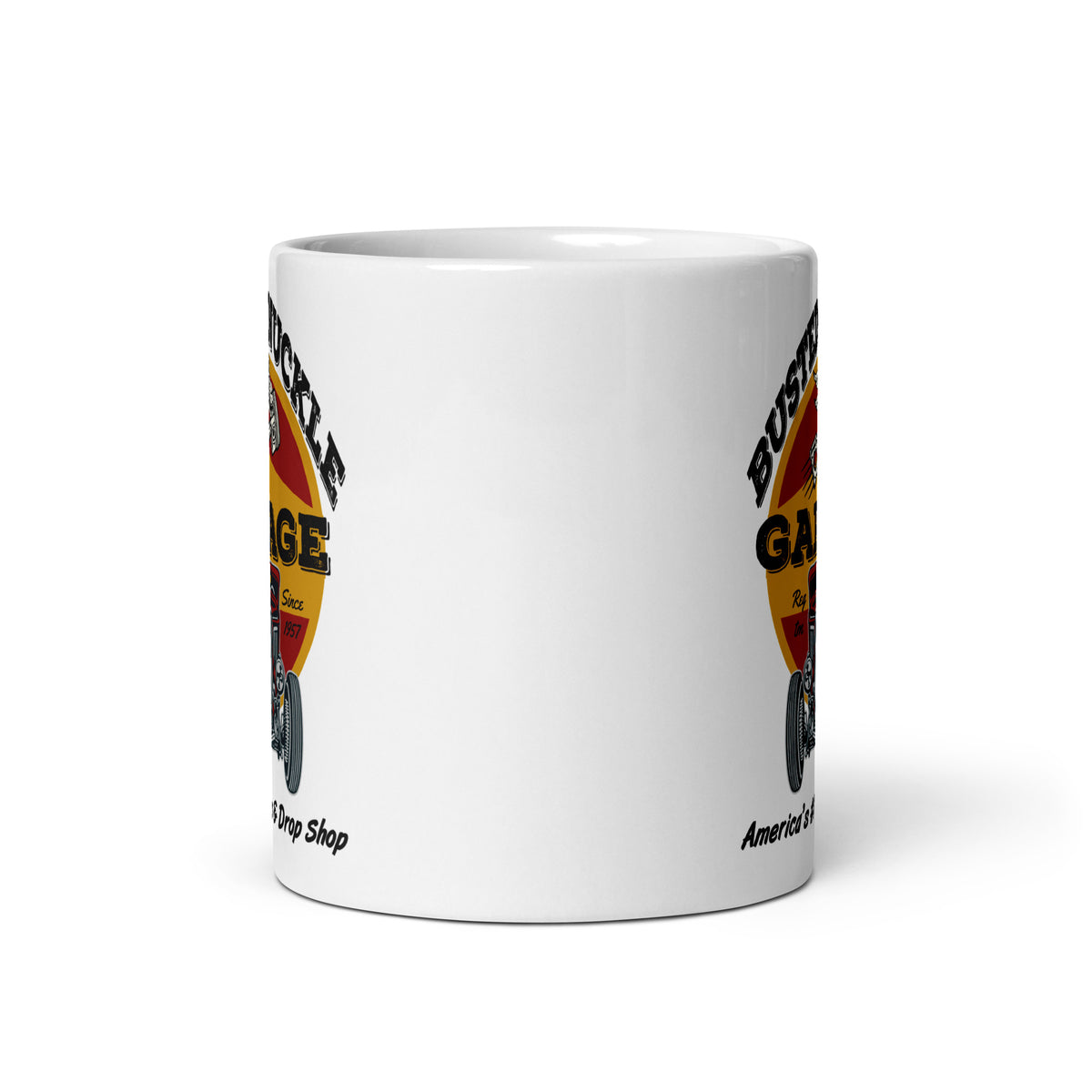 Busted Knuckle Garage Carguy Chop Shop Hotrod Coffee Mug