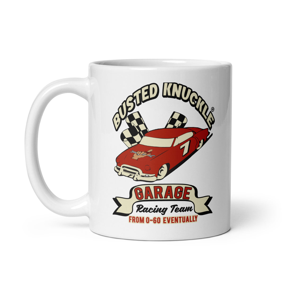 Busted Knuckle Garage Carguy Racing Team Coffee Mug