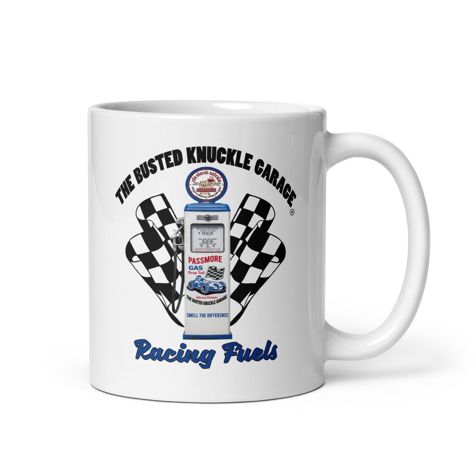 Busted Knuckle Garage Speed Shop Coffee Mug - Busted Knuckle