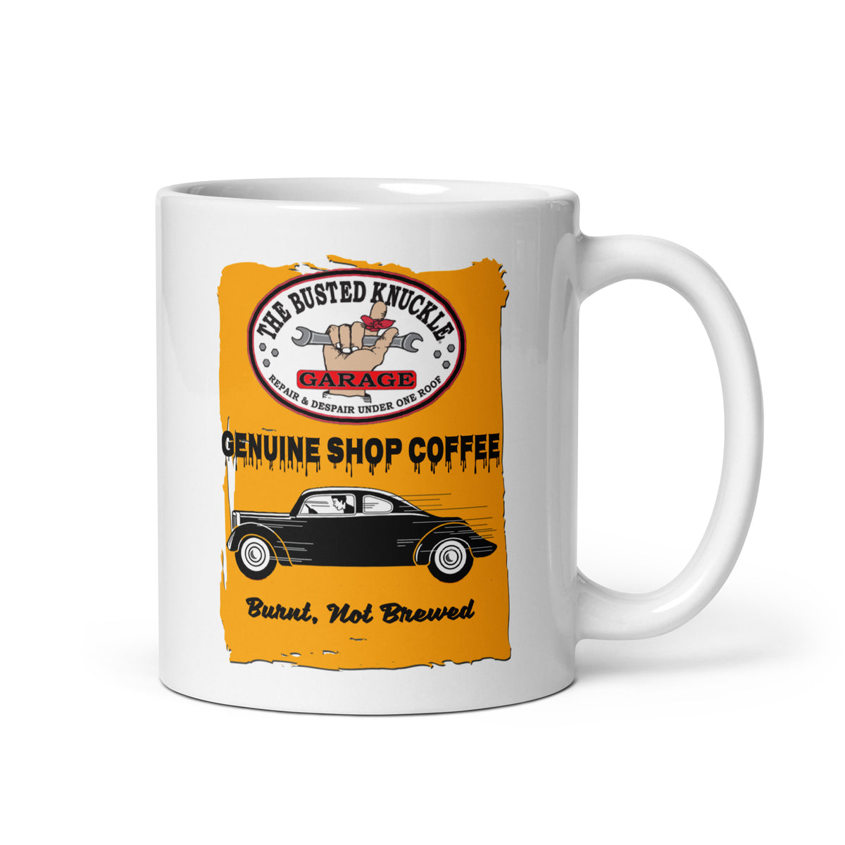 Busted Knuckle Garage Shop Coffee Mug