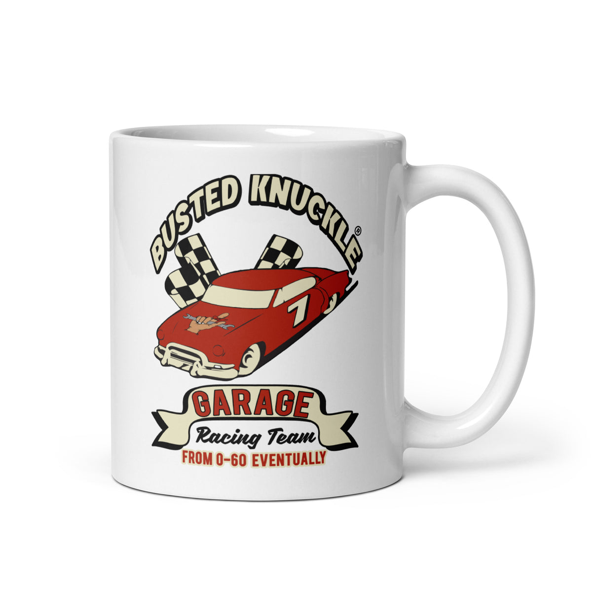 Busted Knuckle Garage Carguy Racing Team Coffee Mug