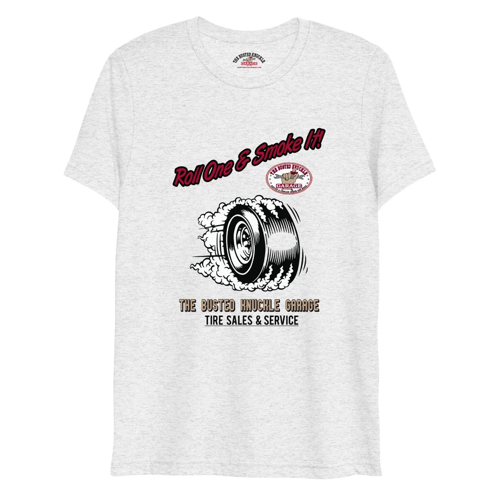 Busted Knuckle Garage Tire Sales & Service Carguy T-Shirt L