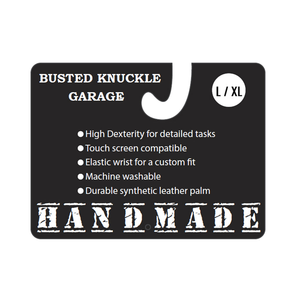 Busted Knuckle Garage &quot;Skull Style&quot; All Purpose Work Gloves