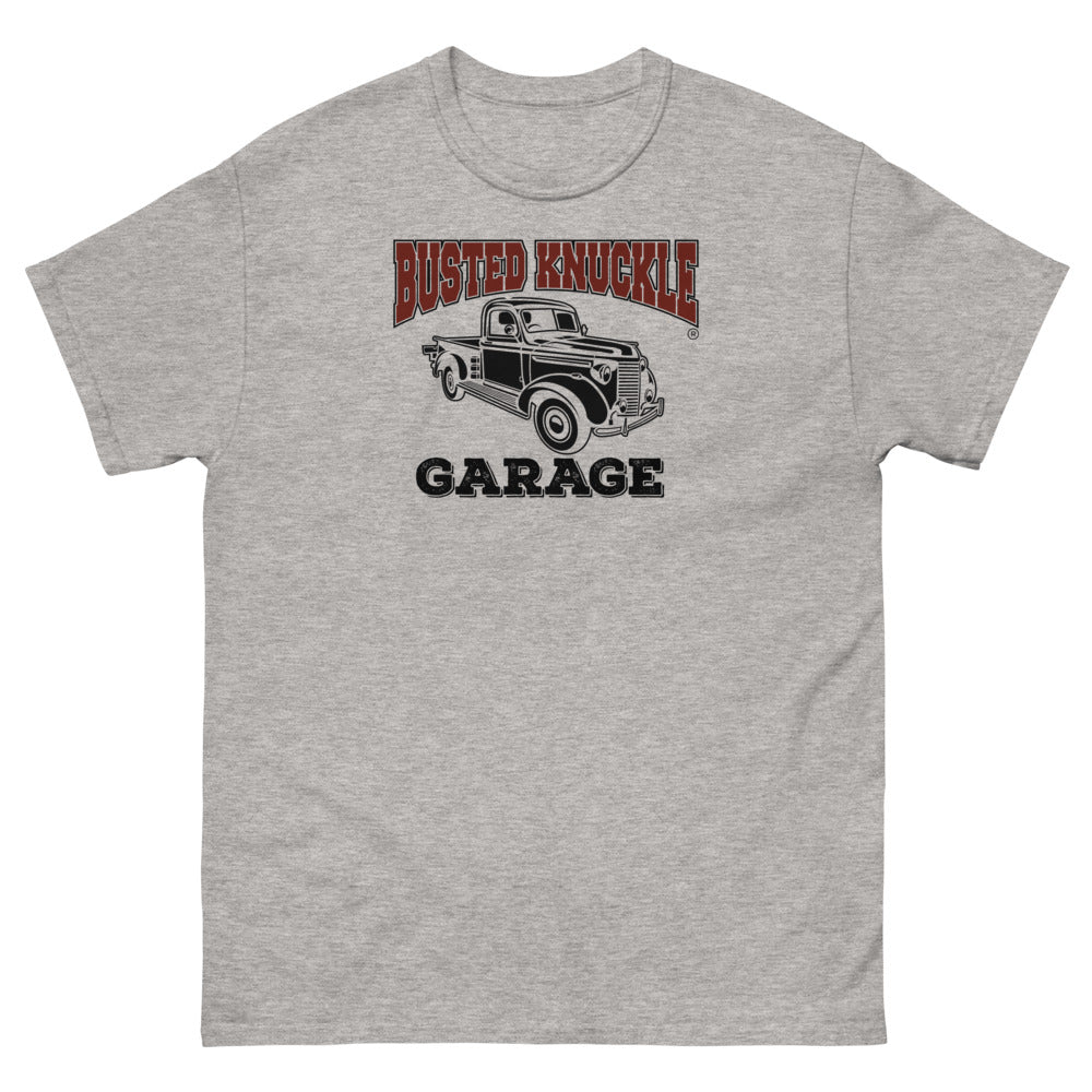 Busted Knuckle Garage Heavyweight Ol&#39; Pickup Carguy T-Shirt