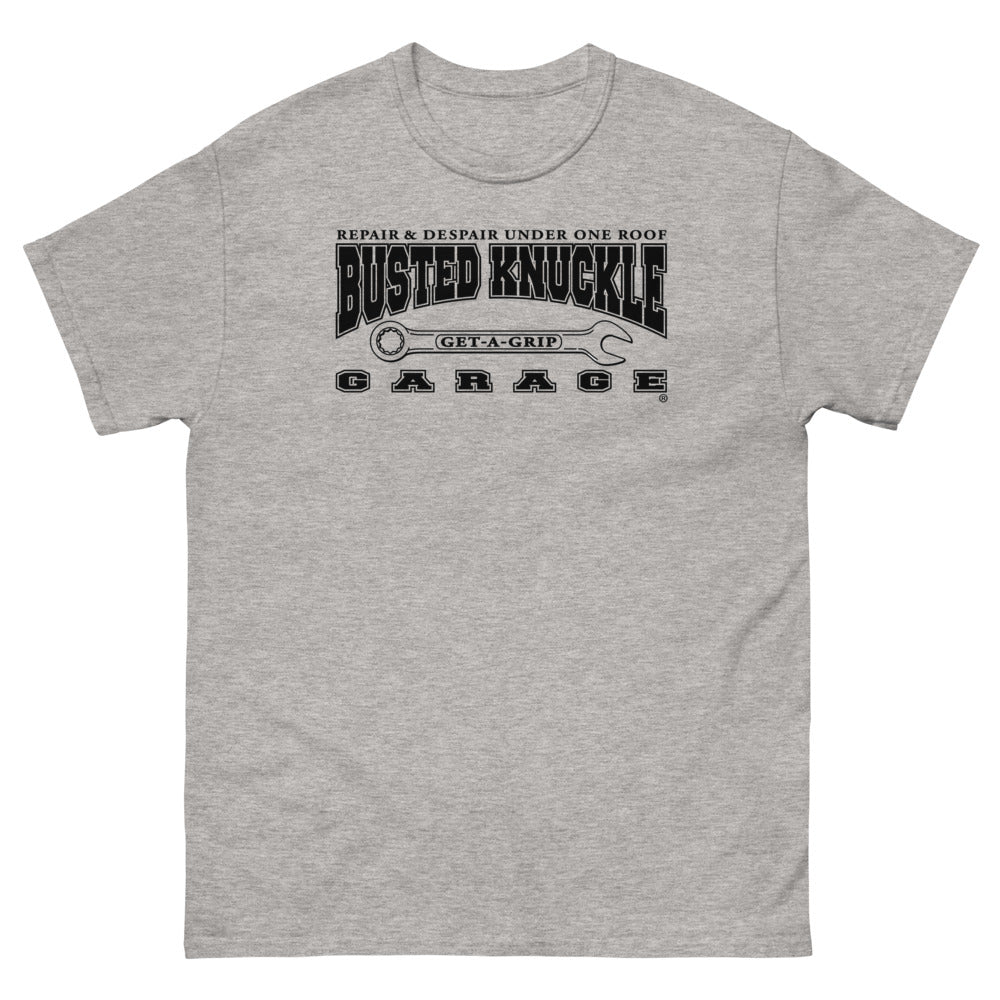 Busted Knuckle Garage Heavyweight Get-A-Grip Carguy  T-Shirt