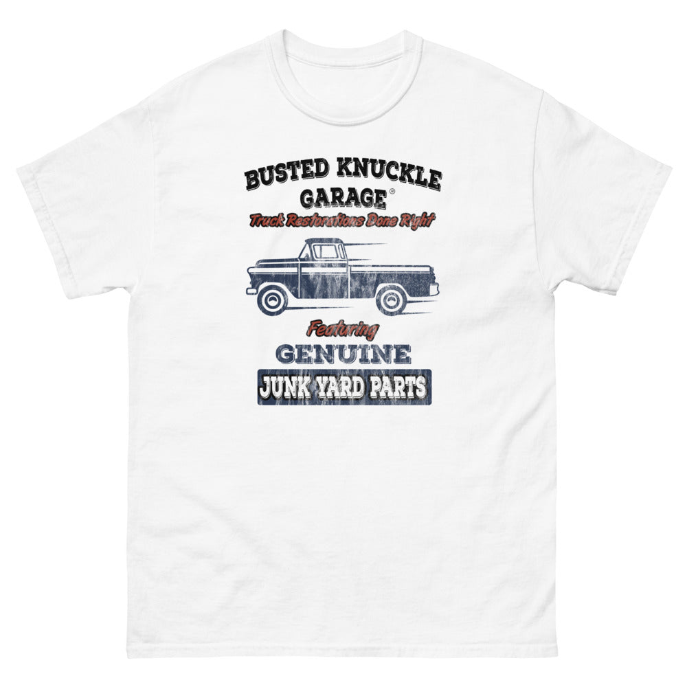 Busted Knuckle Garage  Heavyweight Genuine Junkyard Parts Carguy T- Shirt