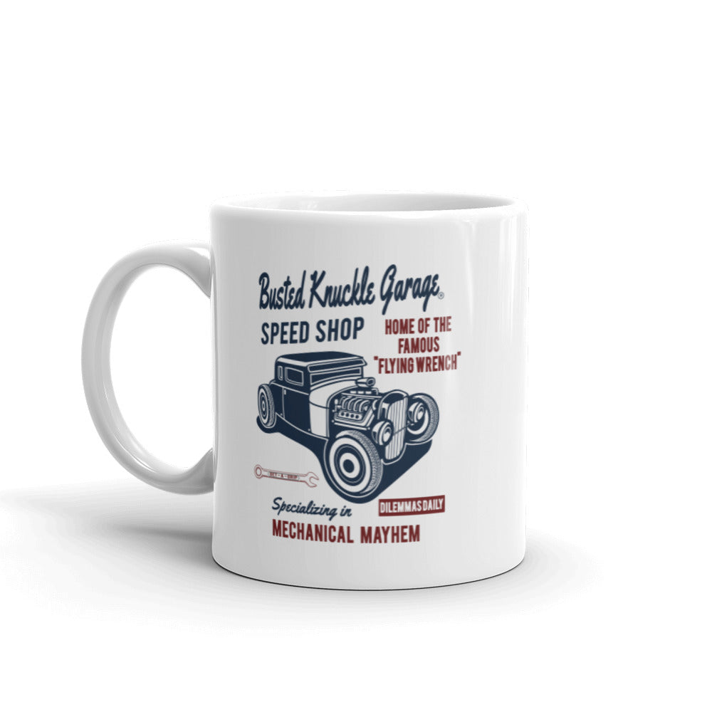 Busted Knuckle Garage Speed Shop Coffee Mug